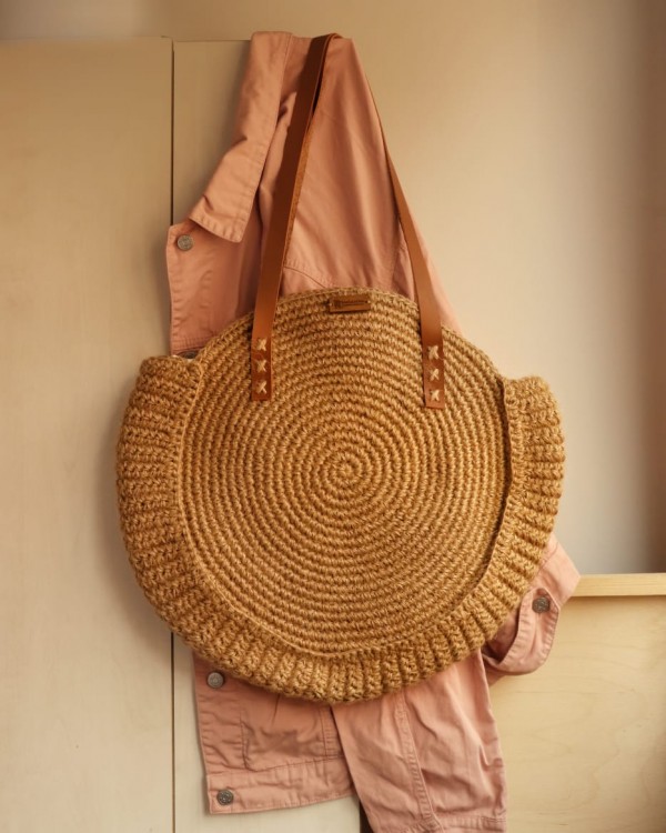 soof&cotton round shoulder bag