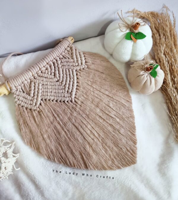 Elegant beige wall hanging