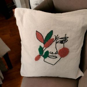 Embroidery Cushion Cover