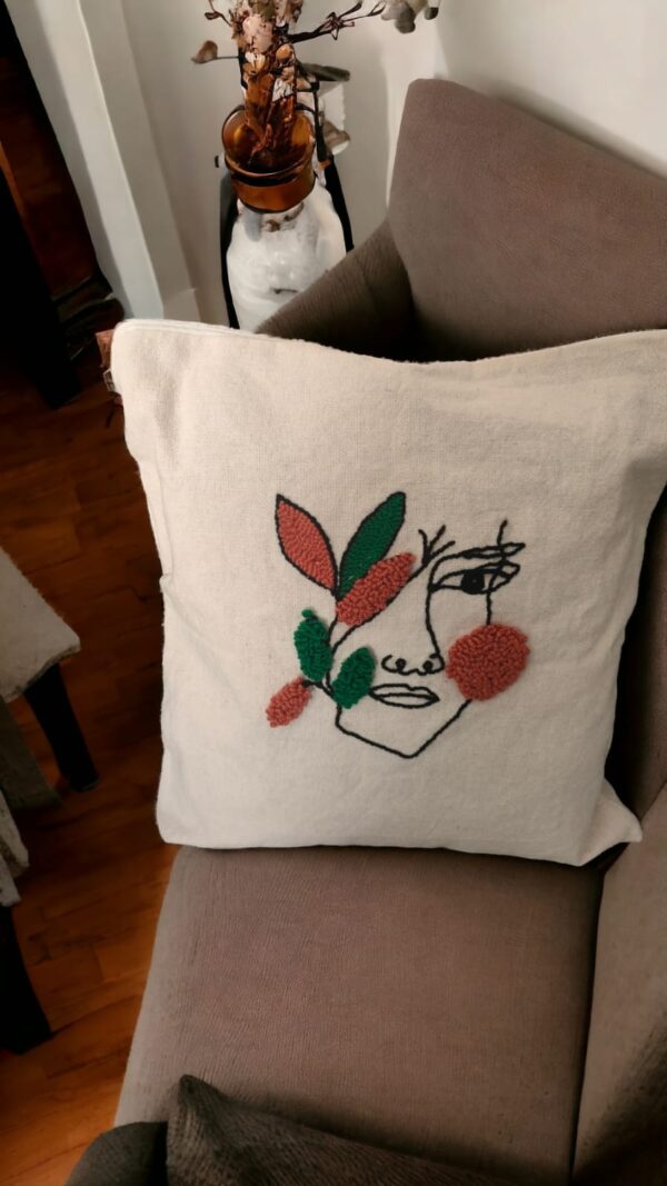 Embroidery Cushion Cover