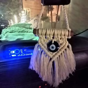 Car macramé accessories