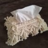 macramé Tissue Cover Holder