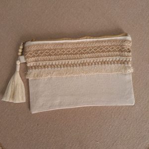 clutch beige