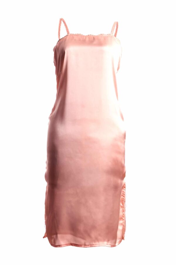 dress sil peach scaled