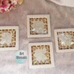 mosaic coaster set