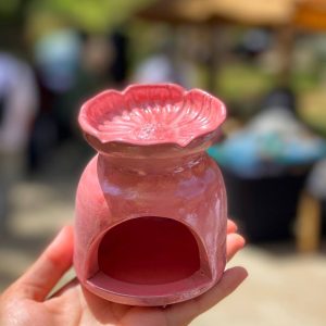 pottery handmade wax melter