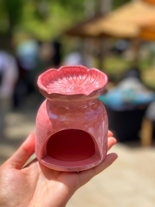 pottery handmade wax melter