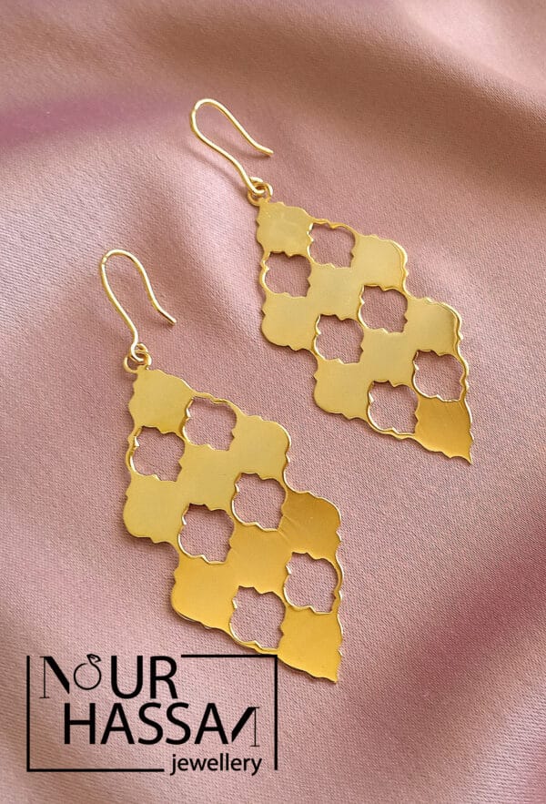 islamic art earrings