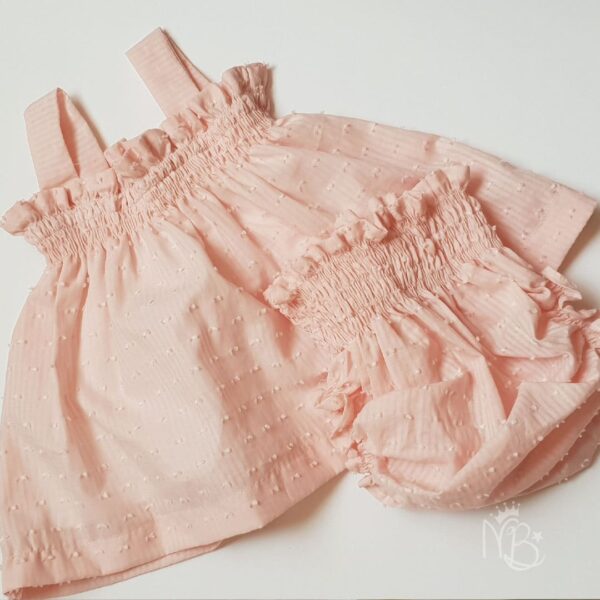 Baby Smocks Pink Set