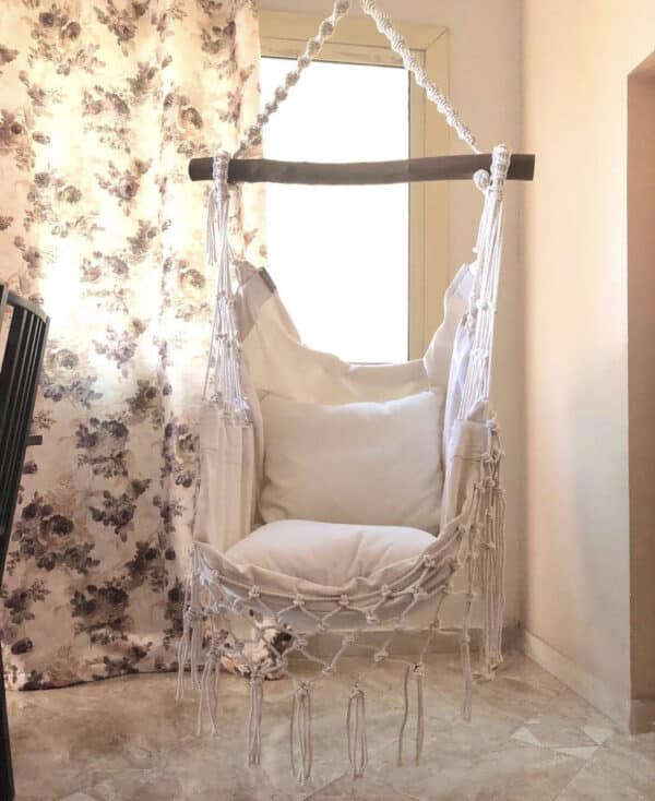 Macrame hammock