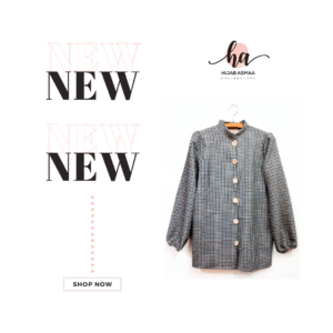 Linen shirt with a checkered pattern